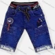 Wholesale Boy's Casual Letter Graphic Labeled Drawstring Denim Shorts 088# 4# Clothing Wholesale Market Liuhua