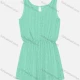 Wholesale Women's Vacation Sleeveless Embroidery Lace Hollow Out Keyhole Back Elastic Waist Romper 855414# Mint Green Clothing Wholesale Market Liuhua