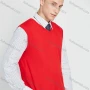 Wholesale Men's Classic Plain V Neck Sleeveless Jumpers Knit Sweater Vest preview
