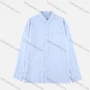 Wholesale Men's Plain 100% Cotton Long Sleeve Patch Pocket Button Down Casual Shirt preview