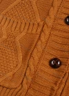 Wholesale Women's Winter V Neck Plain Button Up Rib-Knit Duel Pocket Cardigan - Liuhuamall