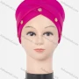 Wholesale Women's Casual Rhinestone Appliques Layered Headwrap Hat preview
