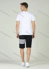 Wholesale Men's Short Sleeve Round Neck Patch Pocket Plain T-Shirt - Liuhuamall
