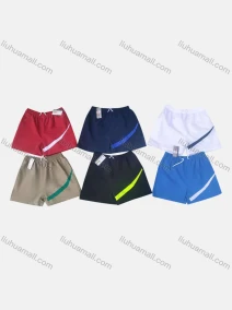Wholesale Men's Swim Trunks Quick Dry Striped Drawstring Beach Shorts, LIUHUA CLOTHING WHOLESALE