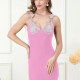 Women's Elegant Appliques Rhinestone Short Cami Dress T267# Clothing Wholesale Market -LIUHUA