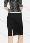 Wholesale Women's Business Half Sleeve Jacquard Pattern Embroidered Blouse & Skirt Set - Liuhuamall