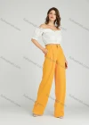 Wholesale Women's Casual Wide Leg High Waist Plain Pants MT316# - Liuhuamall