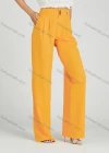 Wholesale Women's Casual Wide Leg High Waist Plain Pants MT316# - Liuhuamall