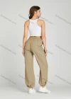 Wholesale Women's Drawstring Elastic Waist Patch Pocket Plain Sweat Pants MT278# - Liuhuamall