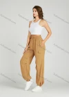 Wholesale Women's Casual Drawstring Multiple Pockets Elastic Waist Sweat Pants MT257# - Liuhuamall