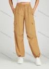 Wholesale Women's Casual Drawstring Multiple Pockets Elastic Waist Sweat Pants MT257# - Liuhuamall