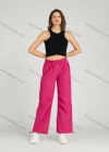 Wholesale Women's Casual Drawstring Flap Pockets High Waist Cargo Pants MT307# - Liuhuamall