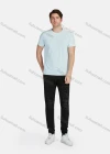 Wholesale Men's Athletic Sporty Breathable Plain Round Neck Short Sleeve Tee 206# - Liuhuamall