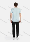 Wholesale Men's Athletic Sporty Breathable Plain Round Neck Short Sleeve Tee 206# - Liuhuamall