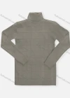 Wholesale Men's Casual Plain Turtleneck Long Sleeve Sweater - Liuhuamall