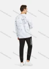 Wholesale Men's Athletic High Stretchy Crew Neck Marble Print Long Sleeve Sweatshirt - Liuhuamall