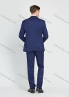 Wholesale Men's Formal Single Breasted Plain Suit Jacket 3 Piece Set - Liuhuamall