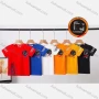 Wholesale Boy's Casual Striped Number & Letter Print Round Neck Short Sleeve Modal Cotton Tee preview