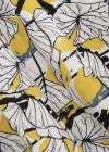 Wholesale Women's Casual Cold Shoulder Button Decor Leaf Print Short Dress 9337# - Liuhuamall