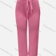 Wholesale Women's Vacation Plain Hollow Out Drawstring High Waist Cover Up Pants 3035# 523# Clothing Wholesale Market Liuhua