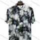 Wholesale 2026 Wholesale In Stock Men's Slim Fit Short Sleeve Shirt | Abstract Art Print Casual Formal Button Down Multi-color Clothing Wholesale Market Liuhua