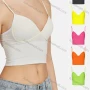 Wholesale Women's Sexy Plain V Neck Ribbed Spaghetti Strap Cami Top E132# preview
