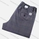 Wholesale Men's Casual Elastic Waist Plaid Print Pockets Trouser Gray10# Clothing Wholesale Market Liuhua