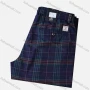 Wholesale Men's Casual Elastic Waist Plaid Print Pockets Trouser preview