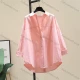 Wholesale 100% Cotton Long Sleeve shirt Lavender Blush Clothing Wholesale Market Liuhua