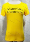 Wholesale Women's Casual Short Sleeve Letter Print Slim Plain T-shirts - Liuhuamall