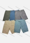 Wholesale Men's Casual Plain Patch Pocket Shorts 16101# - Liuhuamall