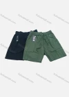 Wholesale Men's Casual Plain Drawstring Elastic Waist Patch Pocket Shorts 17708# - Liuhuamall
