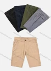 Wholesale Men's Casual Plain Multiple Pockets Shorts 66051# - Liuhuamall