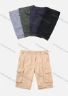 Wholesale Men's Casual Plain Multiple Flap Pockets Shorts 99151# - Liuhuamall