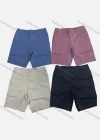 Wholesale Men's Casual Plain Patch Pocket Shorts M5308# - Liuhuamall