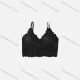 Wholesale Women's Pull-on Plain Guipure Lace Spaghetti Strap Bra Black Clothing Wholesale Market Liuhua