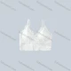 Wholesale Women's Pull-on Plain Guipure Lace Spaghetti Strap Bra White Clothing Wholesale Market Liuhua