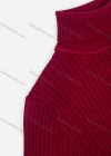 Wholesale Men's Casual Turtleneck Plain Cable Knit Sweater - Liuhuamall