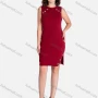 Wholesale Women's Casual Round Neck Ring Plain Tank Dress preview