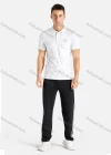 Wholesale Men's Letter Print Slim Fit Polo Shirt - Liuhuamall
