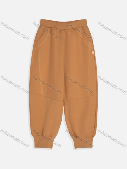 Wholesale Kid's Casual Plain Slant Pockets Elastic Waist Sweatpants MB23AKZ706#
