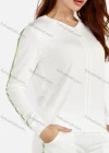 Wholesale Women's Fall Zip Front Track Jacket&Shorts Jogging Set - Liuhuamall