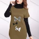 Wholesale Women's High Neck Bow-knot Pullover Sweater Chamoisee Guangzhou Clothing Wholesale Market & Suppliers -LIUHUAMALL