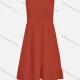 Wholesale Women's Elegant Off Shoulder Ruched Ruffle Hem Midi Dress 8# Clothing Wholesale Market Liuhua