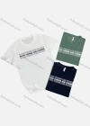Wholesale Men's Casual 100%Cotton Letter Print Round Neck Short Sleeve Tee - Liuhuamall