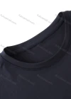 Wholesale Men's Basic Casual Round Neck Plain Embroidered T Shirt - Liuhuamall