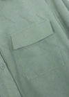 Wholesale Women's Stand Collar Buckle Strap Cuff Buttons Flap Pockets Belted Curved Hem Plain Maxi Shirt Dress - Liuhuamall