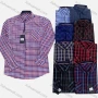 Wholesale Men's Casual Collared Long Sleeve Plaid Print Shirt preview