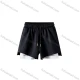Wholesale Black & White Women's Sports Shorts w/ Drawstring - Wholesale Athletic Shorts Black Clothing Wholesale Market Liuhua