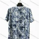 Wholesale 2026 Men's Slim Fit Short Sleeve Floral Printed Shirt, Teal Blue Pattern, Wholesale & In Stock Blue Clothing Wholesale Market Liuhua